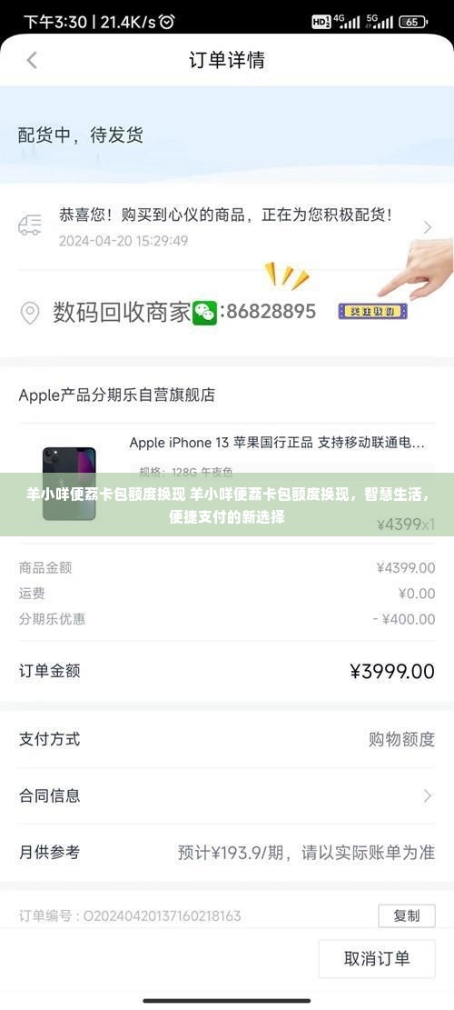 羊小咩便荔卡包额度换现 羊小咩便荔卡包额度换现，智慧生活，便捷支付的新选择
