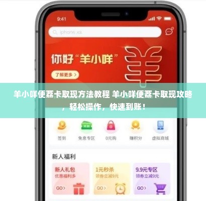 羊小咩便荔卡取现方法教程 羊小咩便荔卡取现攻略，轻松操作，快速到账！