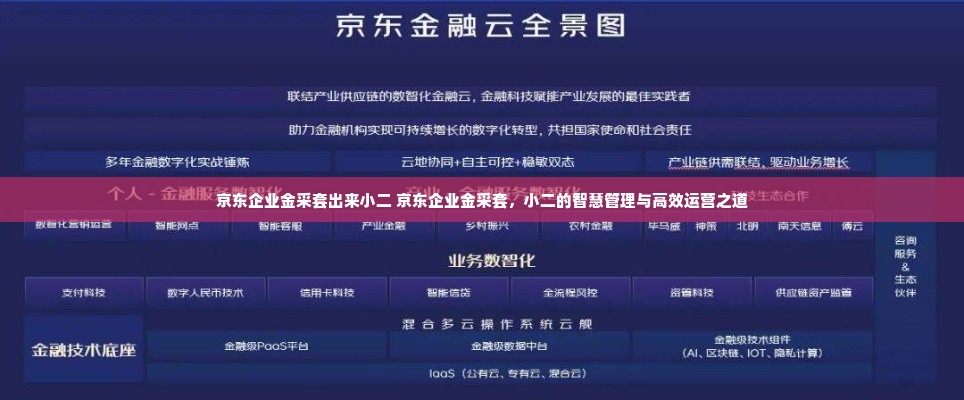 京东企业金采套出来小二 京东企业金采套，小二的智慧管理与高效运营之道