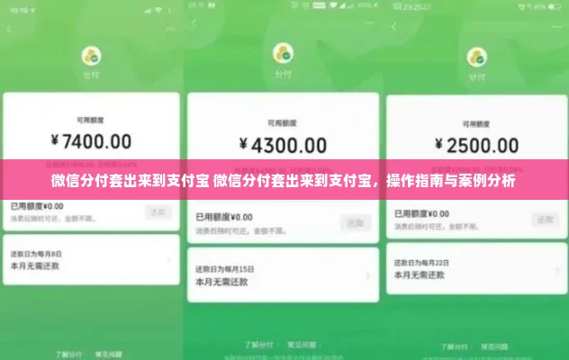 微信分付套出来到支付宝 微信分付套出来到支付宝，操作指南与案例分析