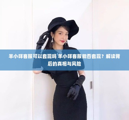羊小咩客服可以套现吗 羊小咩客服能否套现？解读背后的真相与风险