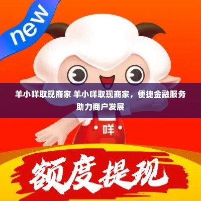 羊小咩取现商家 羊小咩取现商家，便捷金融服务助力商户发展