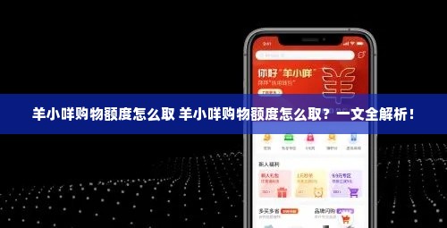 羊小咩购物额度怎么取 羊小咩购物额度怎么取？一文全解析！