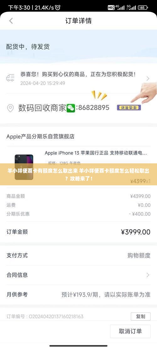 羊小咩便荔卡有额度怎么取出来 羊小咩便荔卡额度怎么轻松取出？攻略来了！