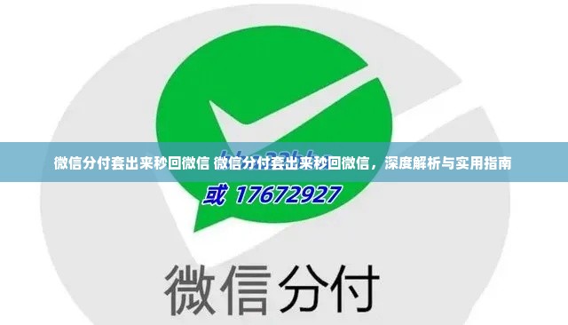 微信分付套出来秒回微信 微信分付套出来秒回微信，深度解析与实用指南