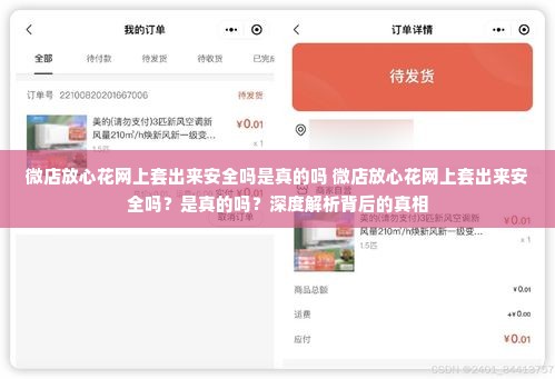 微店放心花网上套出来安全吗是真的吗 微店放心花网上套出来安全吗？是真的吗？深度解析背后的真相