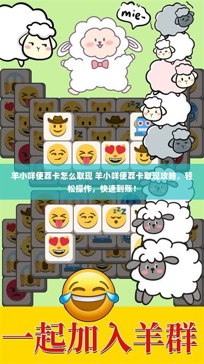 羊小咩便荔卡怎么取现 羊小咩便荔卡取现攻略，轻松操作，快速到账！