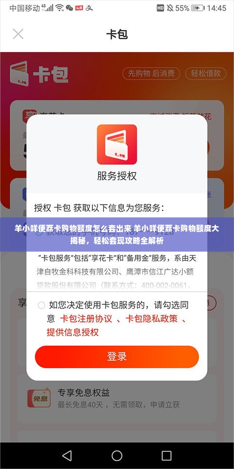 羊小咩便荔卡购物额度怎么套出来 羊小咩便荔卡购物额度大揭秘，轻松套现攻略全解析