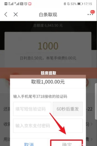 京东白条有额度怎么取出来 京东白条额度提取全攻略