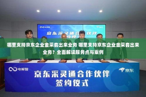 哪里支持京东企业金采套出来业务 哪里支持京东企业金采套出来业务？全面解读服务点与案例