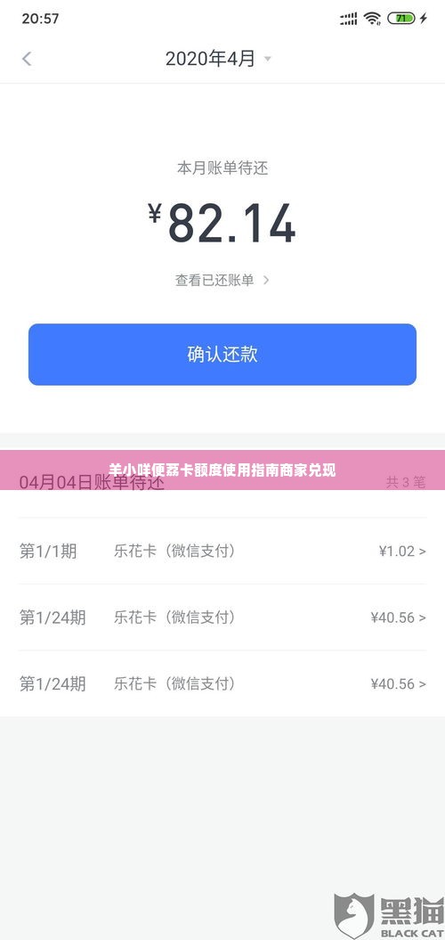 羊小咩便荔卡额度怎么使用找商家兑现 羊小咩便荔卡额度如何使用及找商家兑现指南